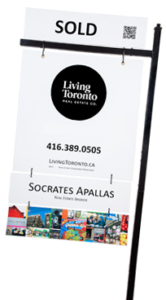 Living Toronto Sold Sign